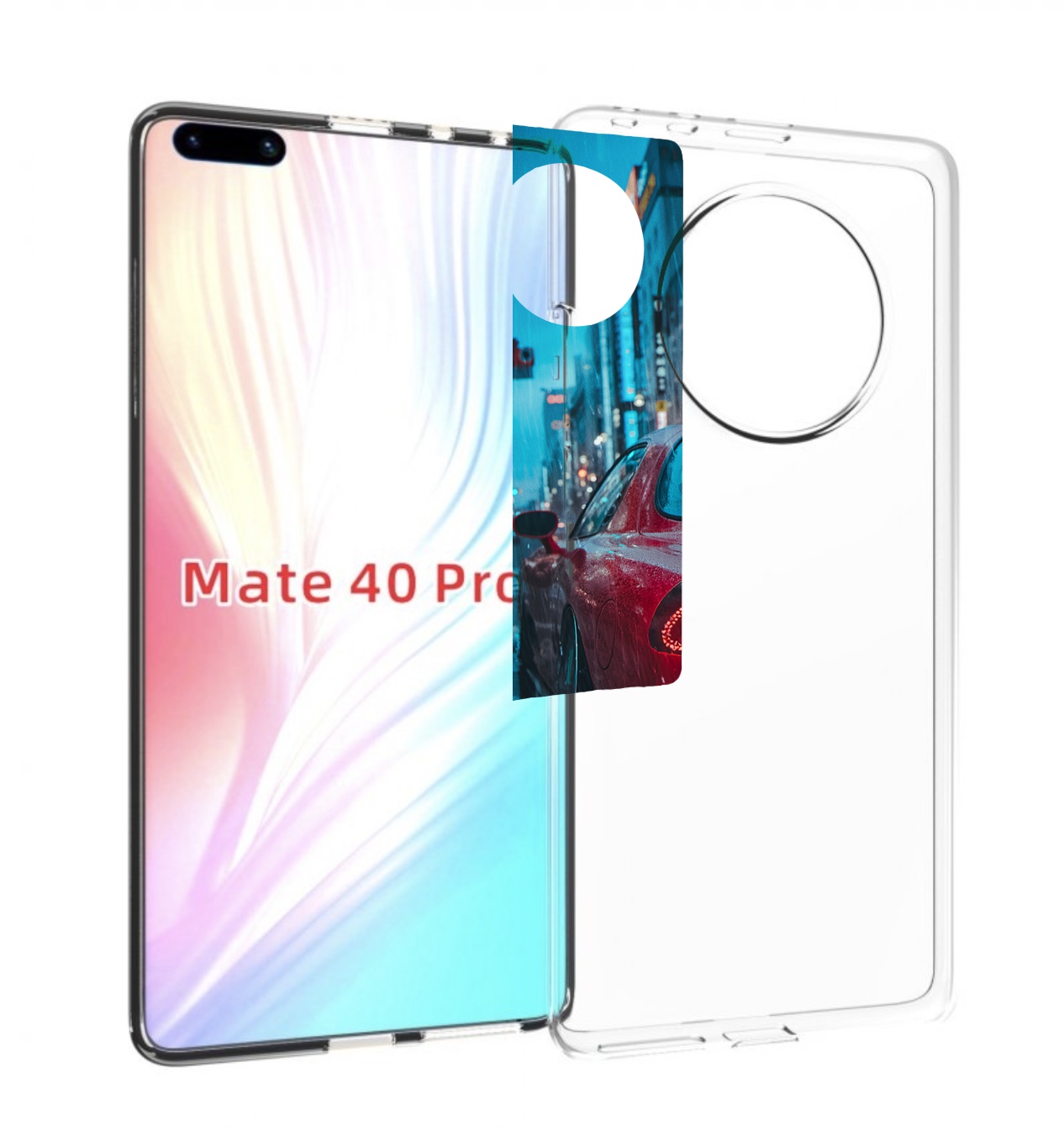 

Чехол MyPads мазда-рх7 для Huawei Mate 40 Pro (NOH-NX9), Прозрачный, Tocco