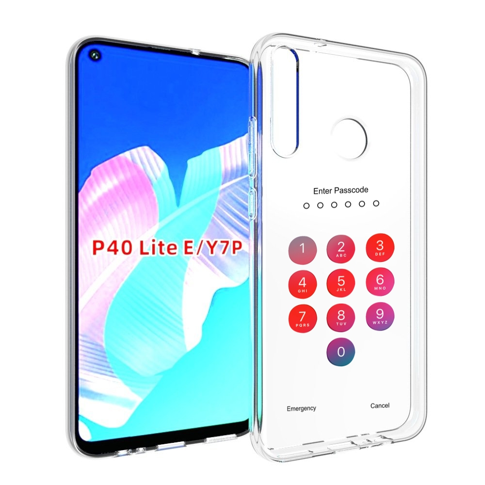 

Чехол бампер MyPads введите-пароль для Huawei P40 Lite E, Прозрачный, Tocco