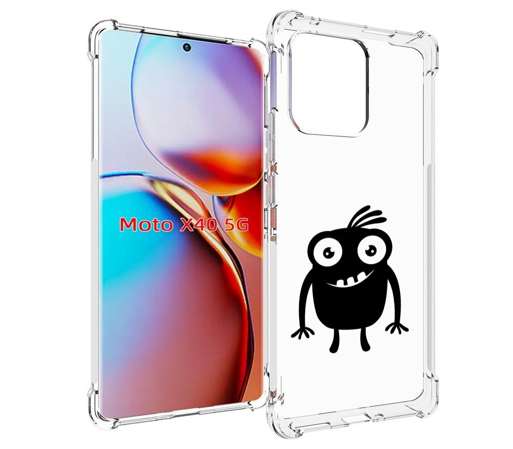 

Чехол MyPads Масяня для Motorola Moto X40, Прозрачный, Tocco