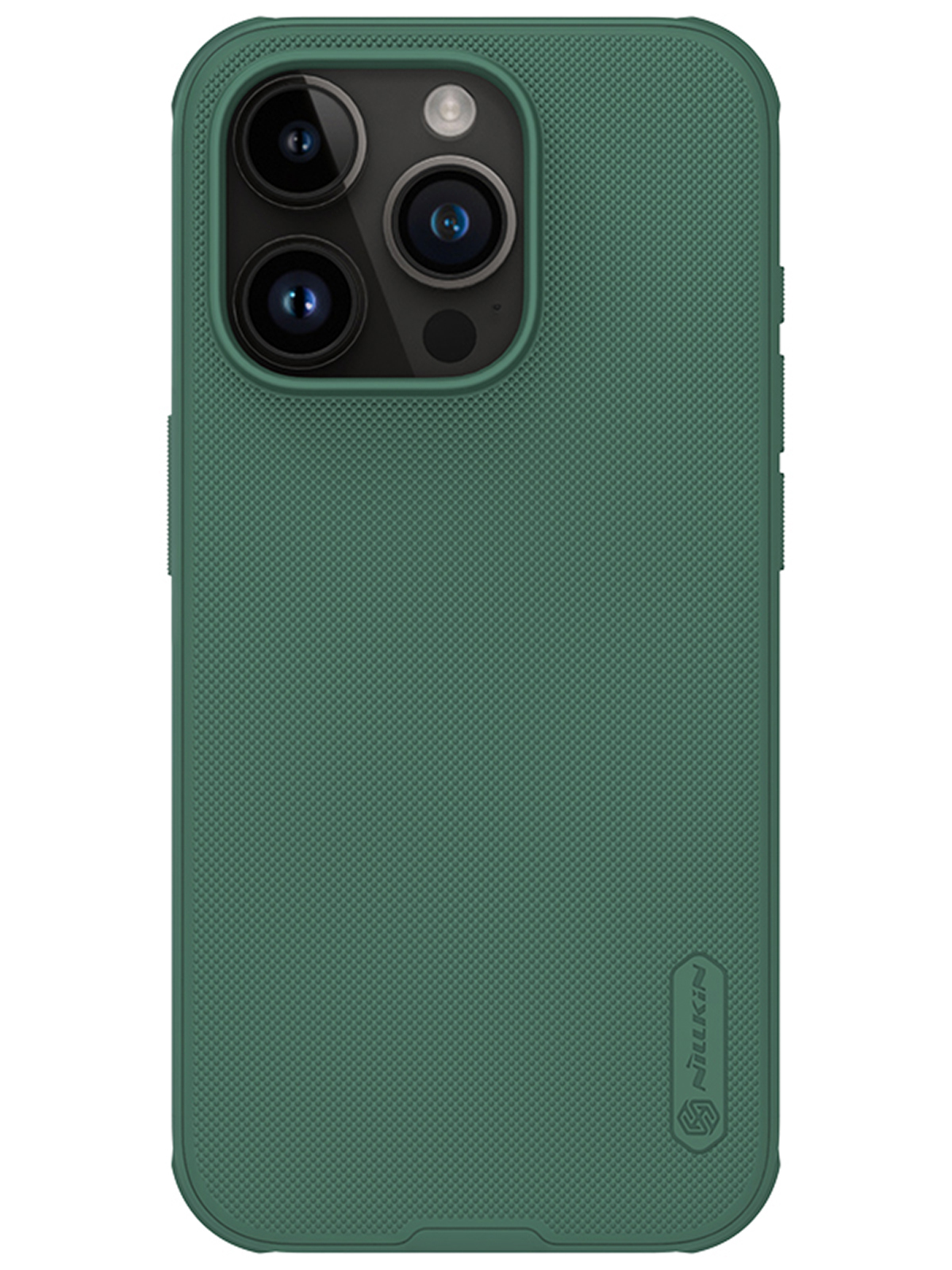 

Чехол Nillkin для iPhone 15 Pro Frosted Shield Pro Deep green, Зеленый