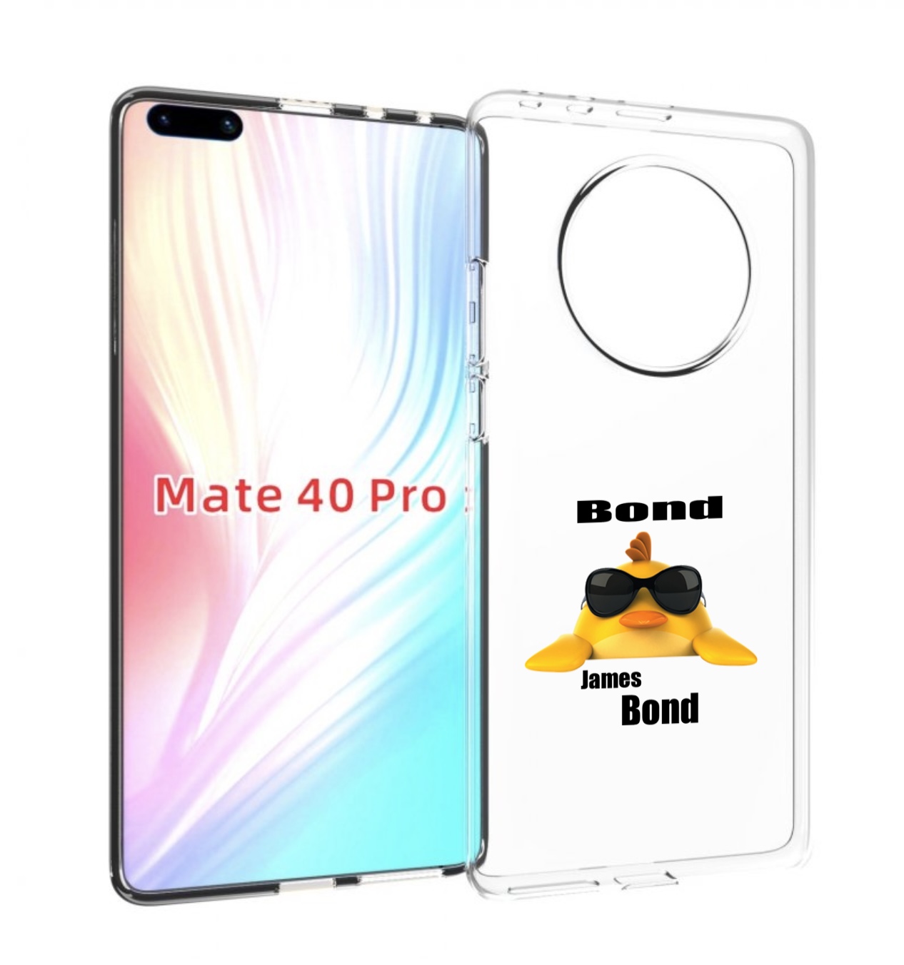 

Чехол MyPads бонд для Huawei Mate 40 Pro (NOH-NX9), Прозрачный, Tocco