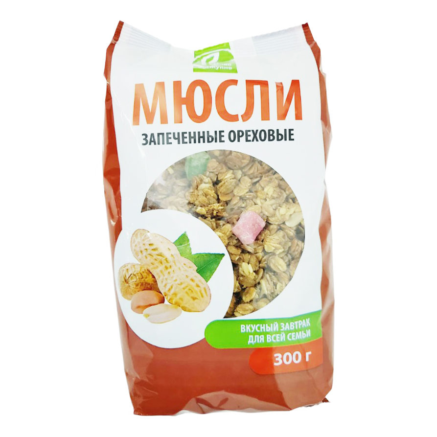 

Мюсли Рост с рахат-лукумом и арахисом 300 г