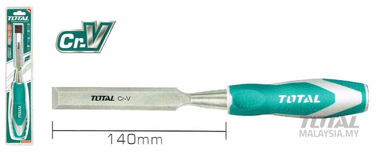 фото Стамеска total tht41256 ширина: 25мм длина: 140мм total tools