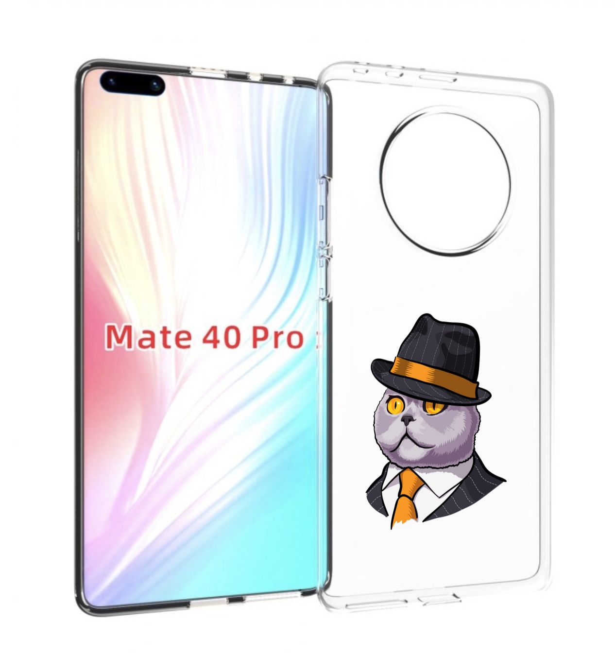 

Чехол MyPads британец для Huawei Mate 40 Pro (NOH-NX9), Прозрачный, Tocco