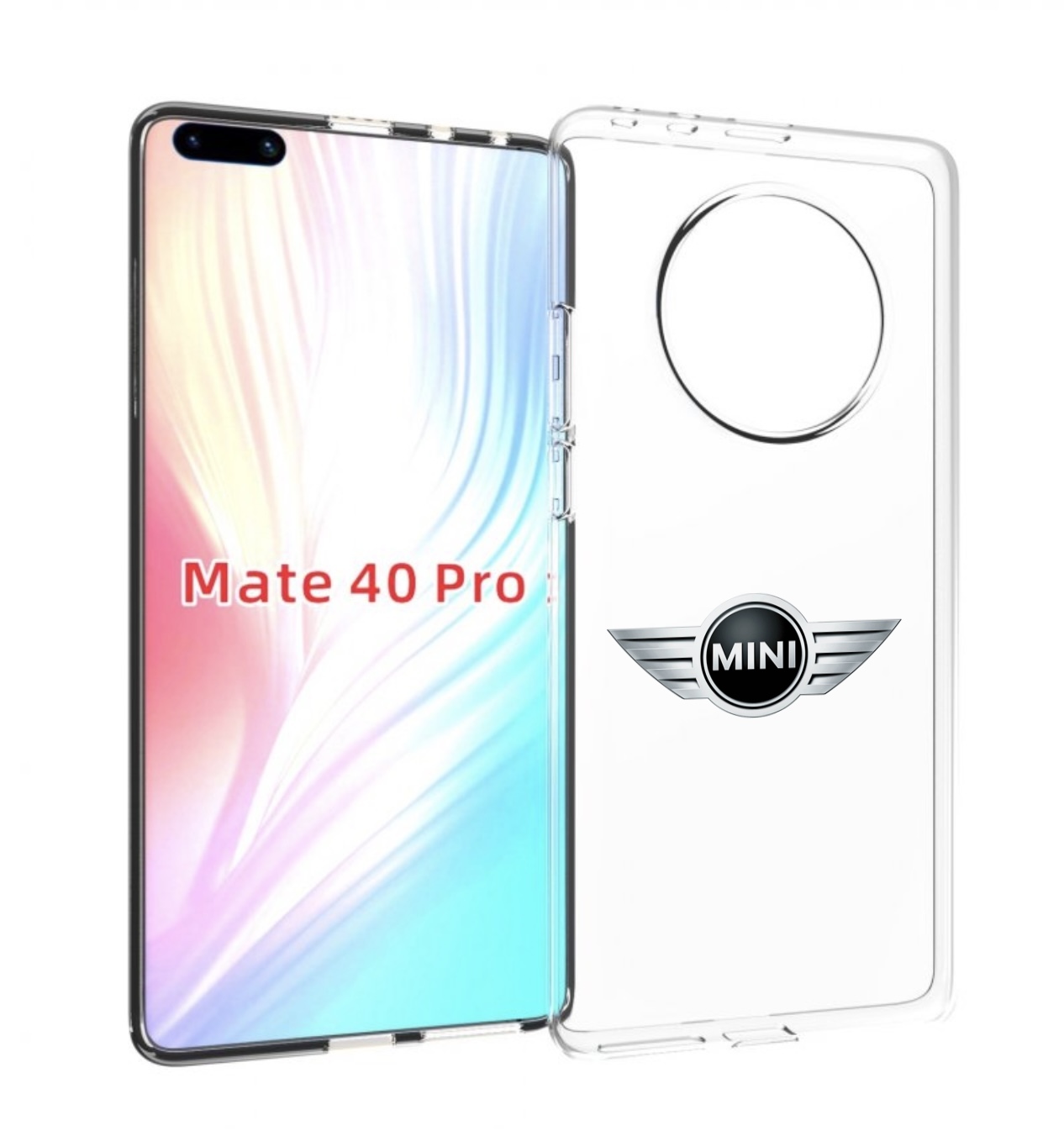 

Чехол Mypads Mini 5 Для Huawei Mate 40 Pro (Noh-Nx9), Прозрачный, Tocco
