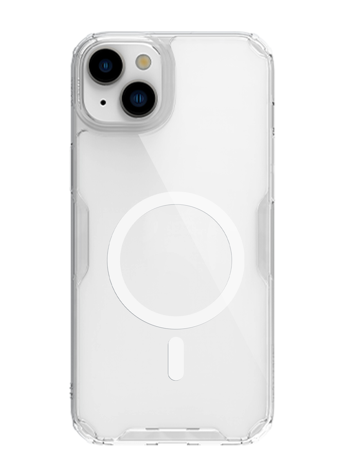 

Чехол Nillkin для iPhone 15 Nature TPU Pro Magnetic White, Прозрачный