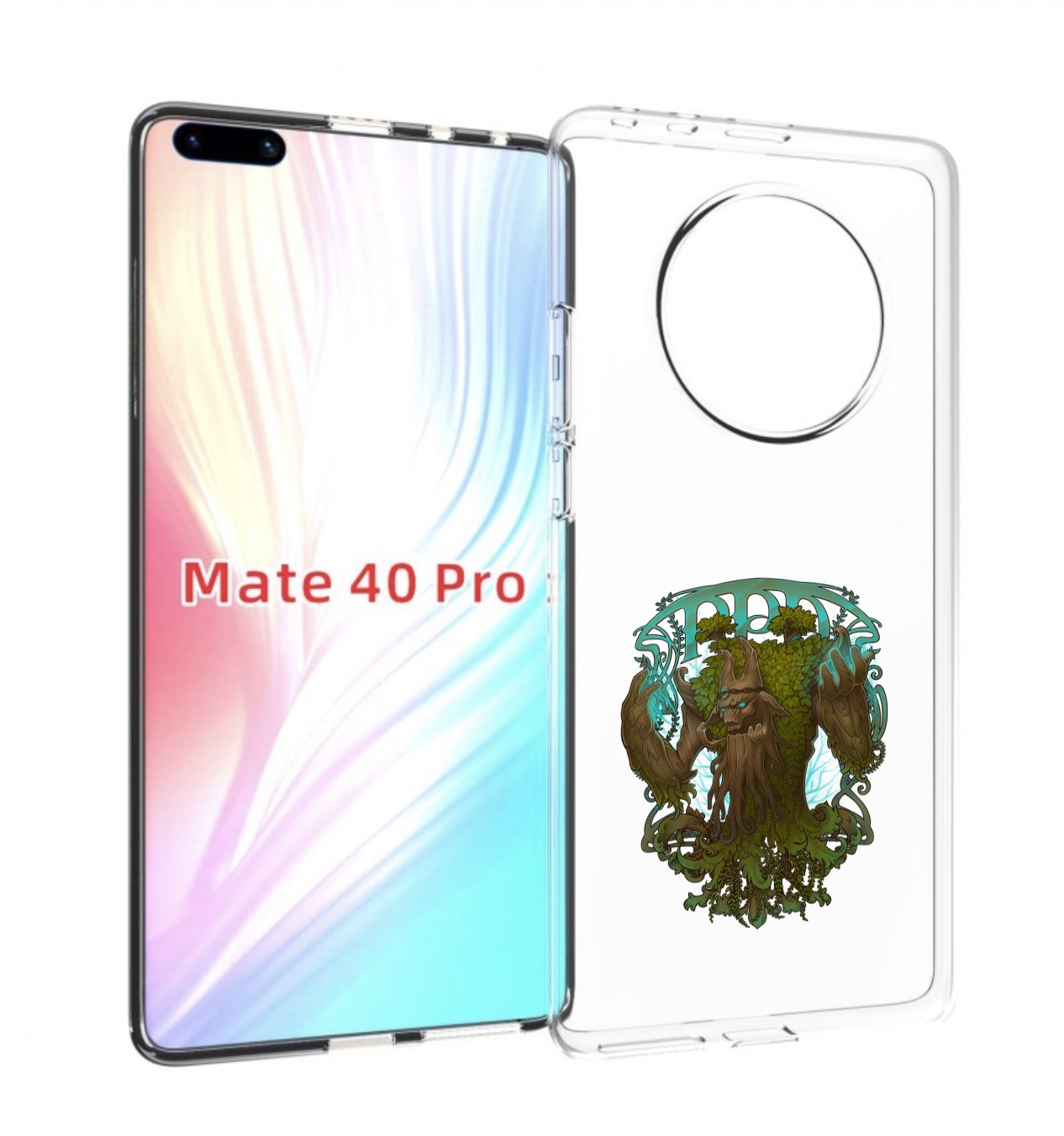 

Чехол MyPads trent protector для Huawei Mate 40 Pro (NOH-NX9), Прозрачный, Tocco