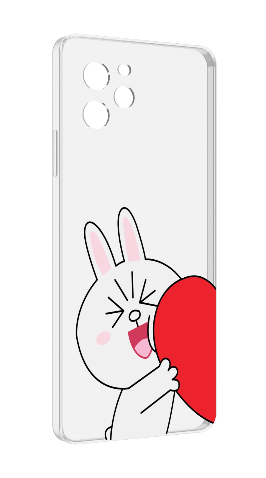 

Чехол MyPads зайчик-с-полуседрцем для Huawei Nova Y61 / Huawei Enjoy 50z, Прозрачный, Tocco