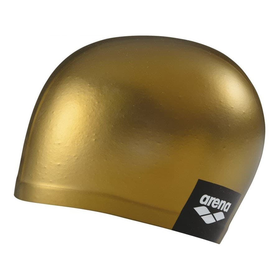 фото Arena logo moulded cap шапочка для плавания золотой