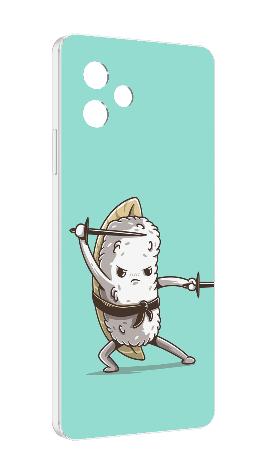 

Чехол MyPads злой суши детский для Huawei Nova Y61 / Huawei Enjoy 50z, Прозрачный, Tocco