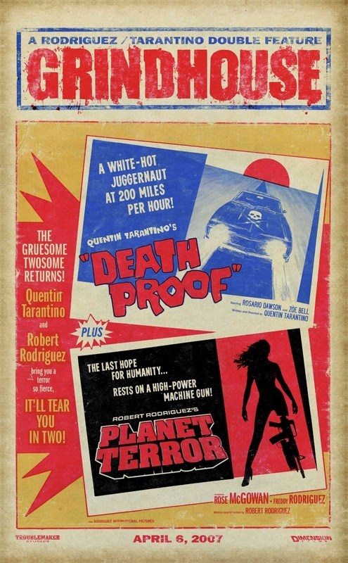 

Постер к фильму "Грайндхаус" (Grindhouse) Оригинальный 63,5x101,6 см