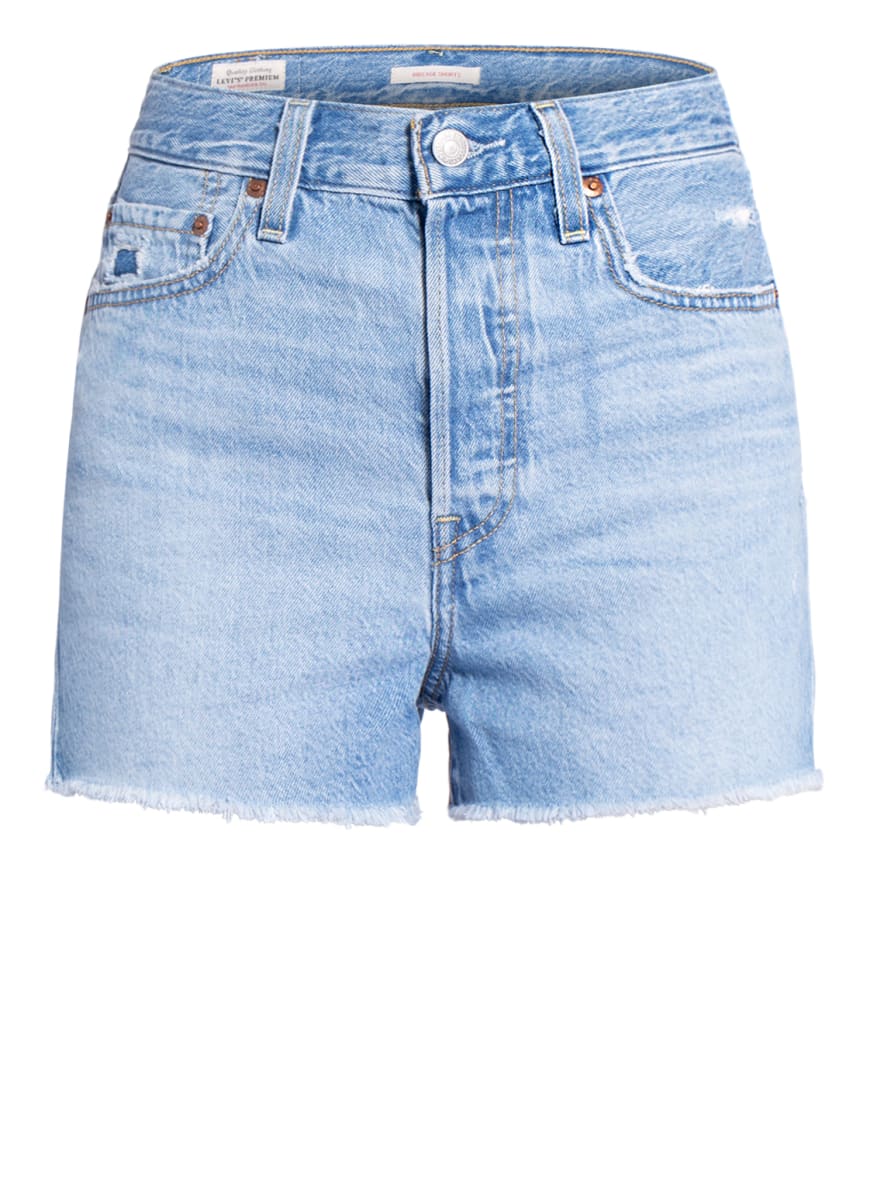 

Шорты женские Levi's 1001151466 синие 29 (доставка из-за рубежа), 1001151466