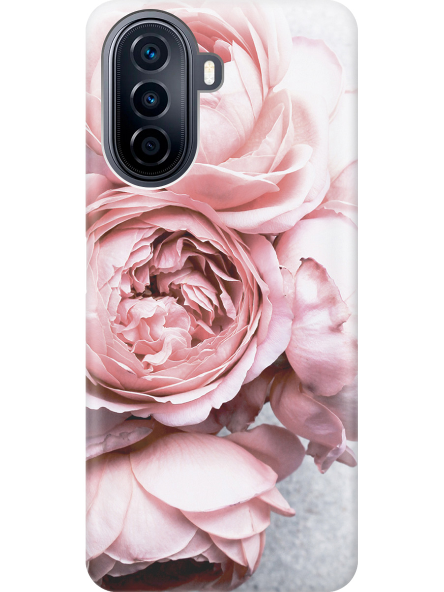 

Силиконовый чехол на Huawei nova Y70 с принтом "Нежность", Прозрачный;белый;зеленый;розовый, 740133421
