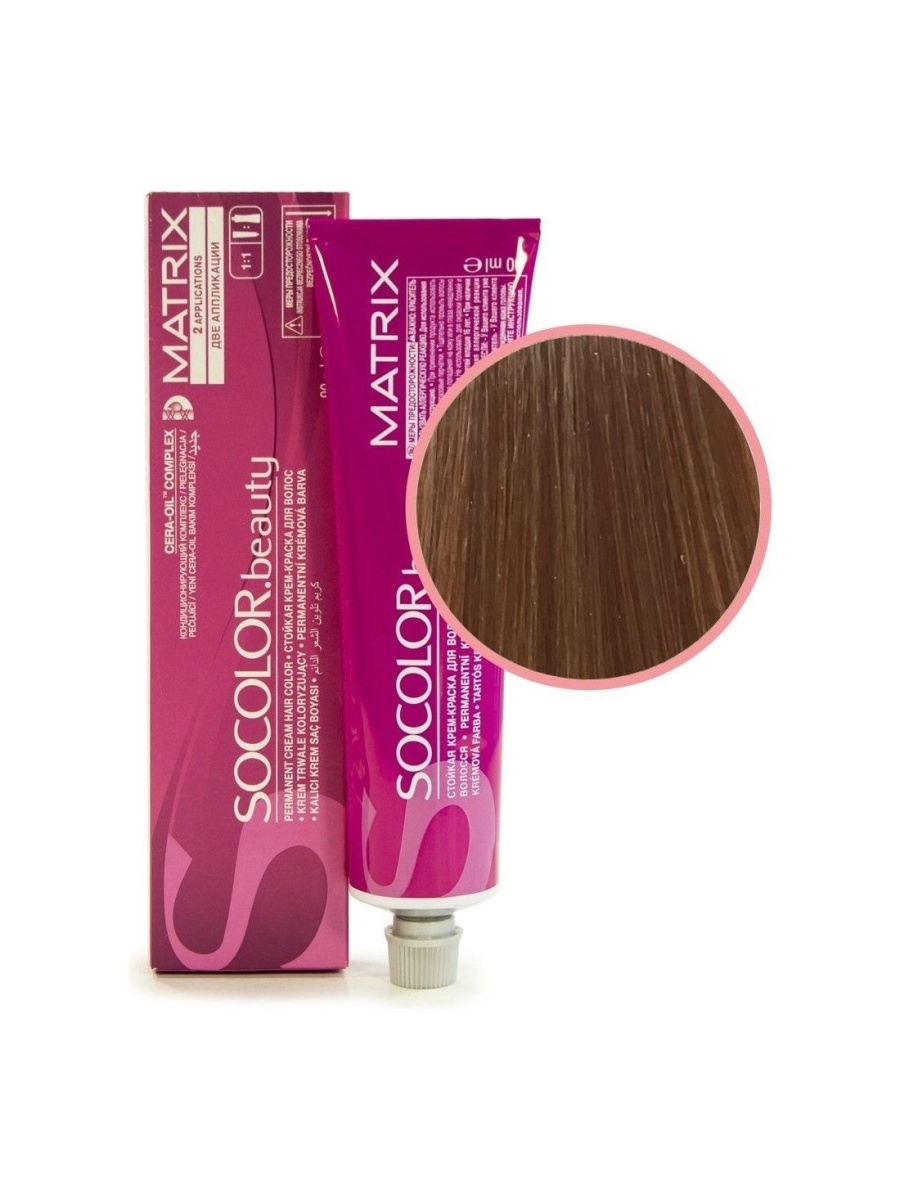 Купить Крем-краска для волос Matrix SOCOLOR beauty, 509G Очень светлый блондин золотистый, 90 мл