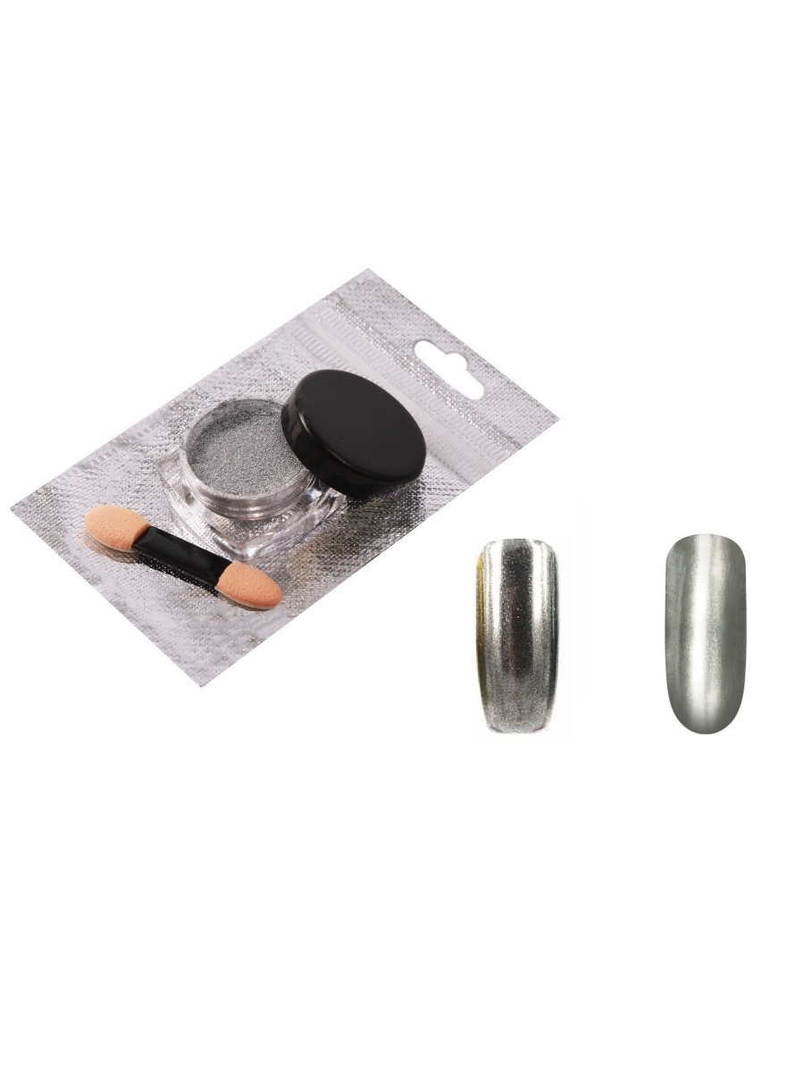 

Втирка для ногтей Nail Art Зеркальный блеск, 3 г