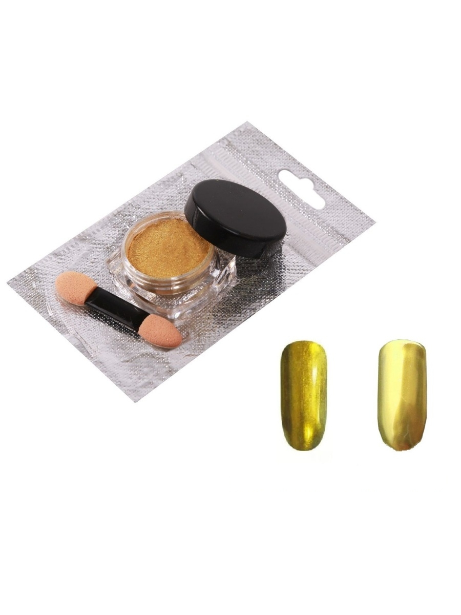 

Втирка для ногтей Nail Art Зеркальный блеск, 3 г