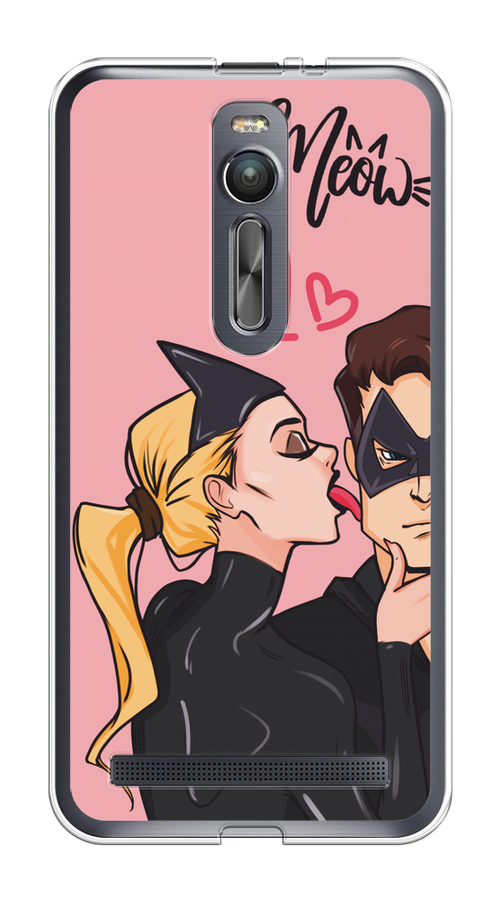 

Чехол Awog на Asus Zenfone 2 ZE550ML/ZE551ML "Kiss of Cat Woman", Розовый;черный;бежевый, 40550-1