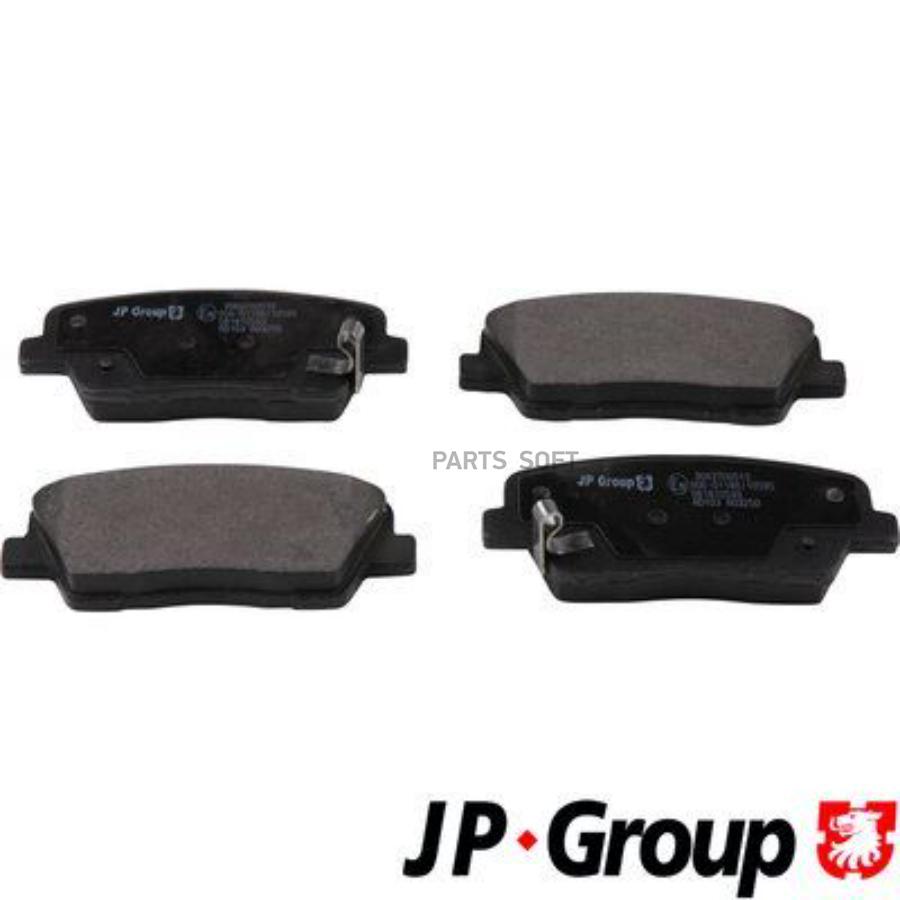 

Тормозные колодки JP Group дисковые 3663700510