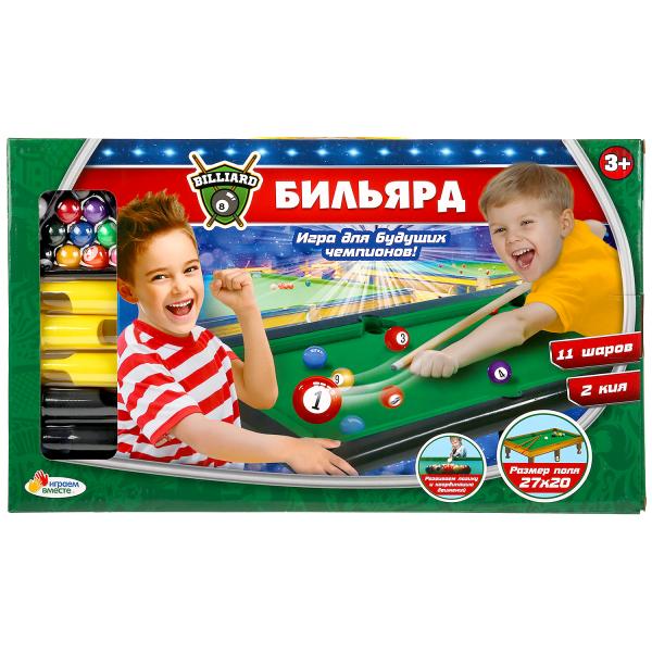 фото Настольная игра бильярд тм играем вместе