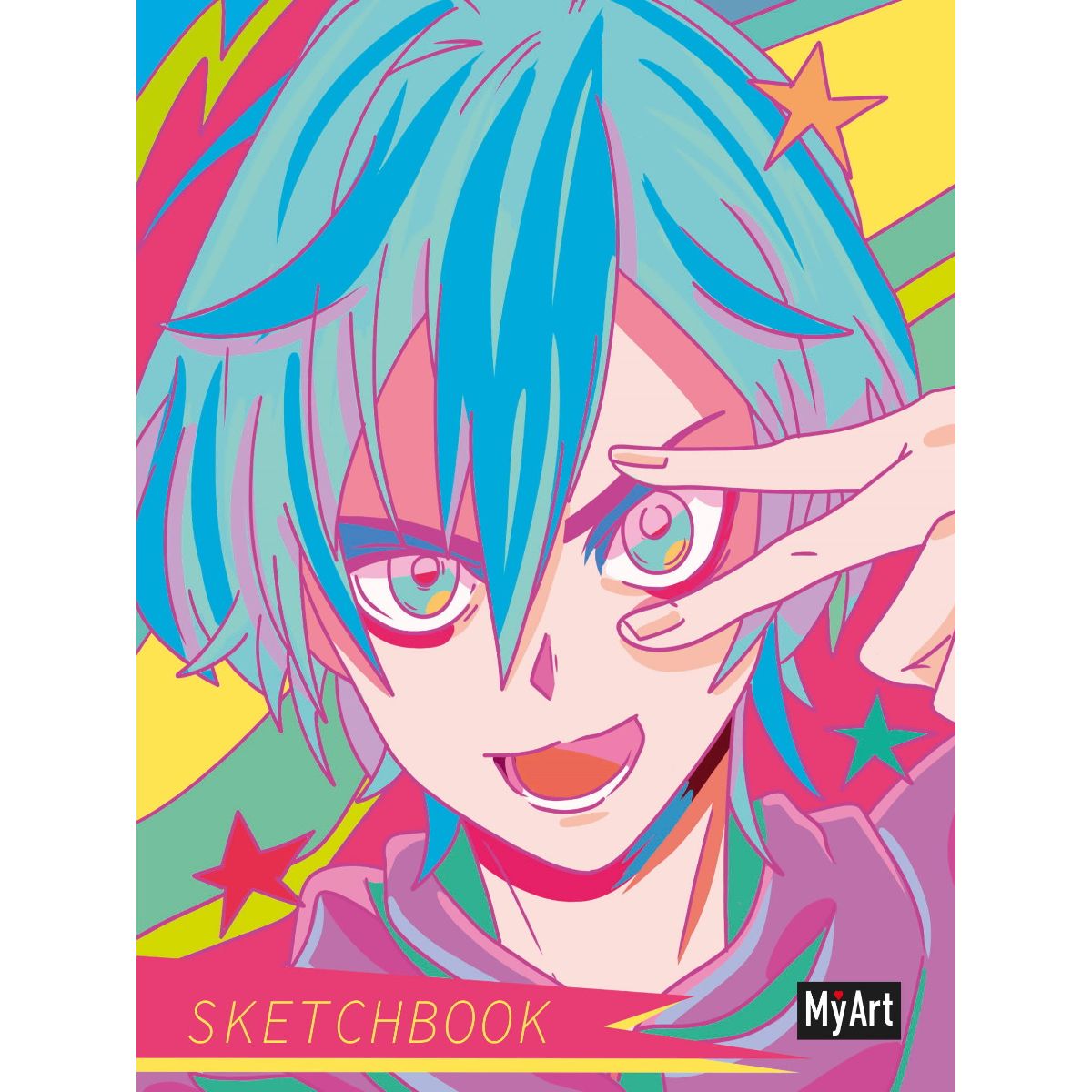 

Myart. Аниме скетчбук. Star boy