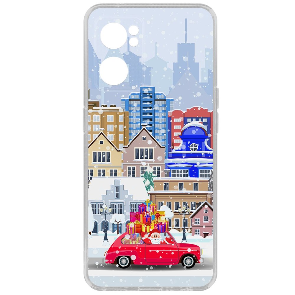 

Чехол-накладка Кейс Везем подарки для Oppo Reno7 5G