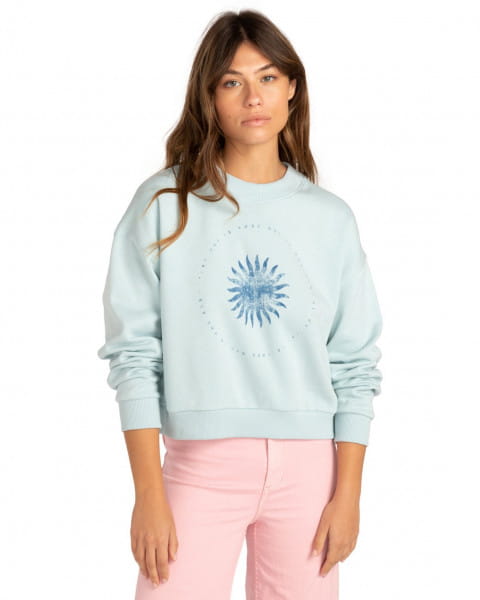 

Свитшот женский Billabong Z3CR08-BIF1-4610 голубой S, Z3CR08-BIF1-4610