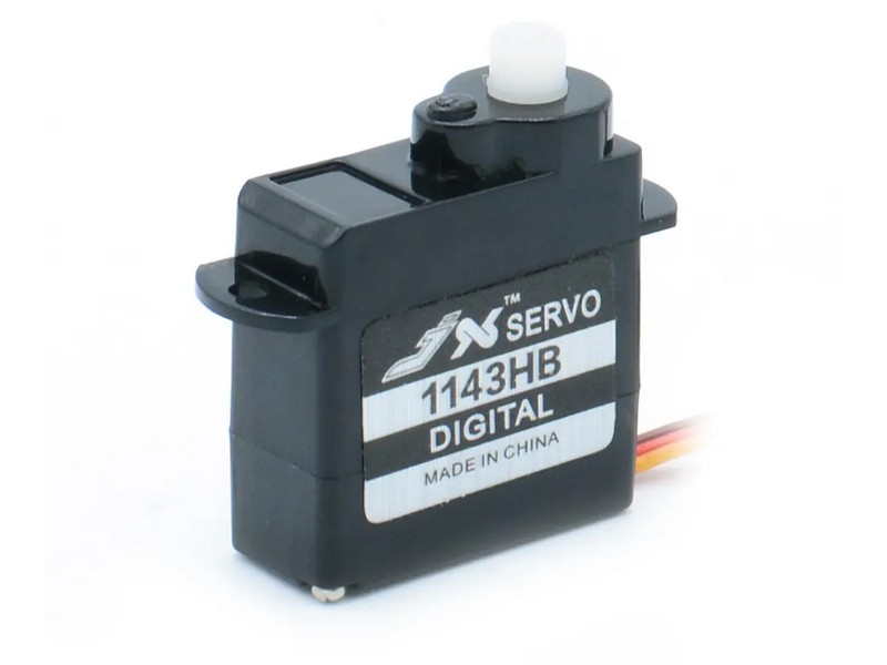 Сервомашинка цифровая JX Servo PDI-1143HB, 4.5г/0.6/0.08/6V Micro сервомашинка аналоговая jx servo ps 1143hb 3 7г 0 55 0 08 6v micro