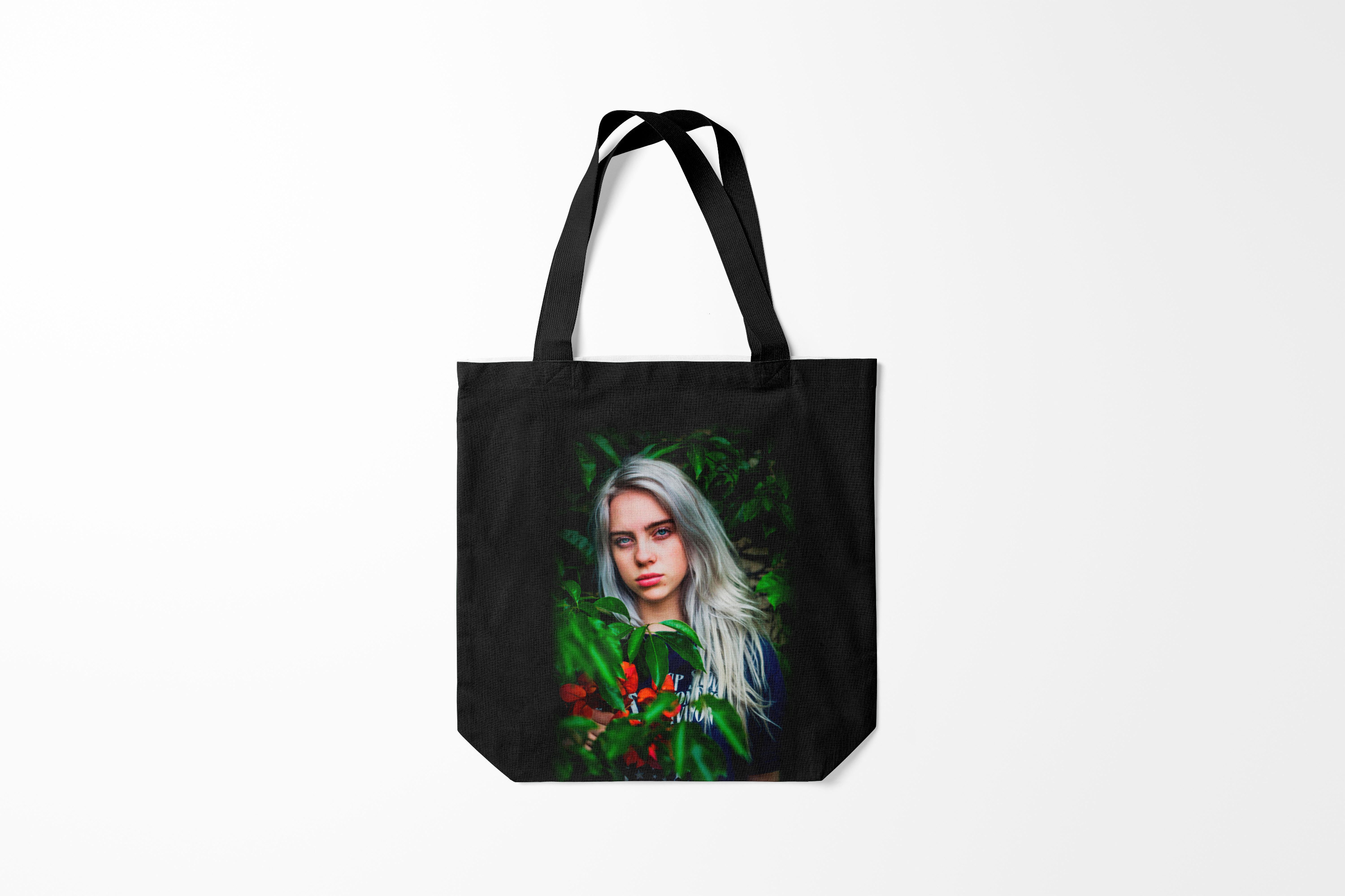 

Сумка шoппер унисекс Burnettie Billie Eilish, бирюзовый, Billie Eilish