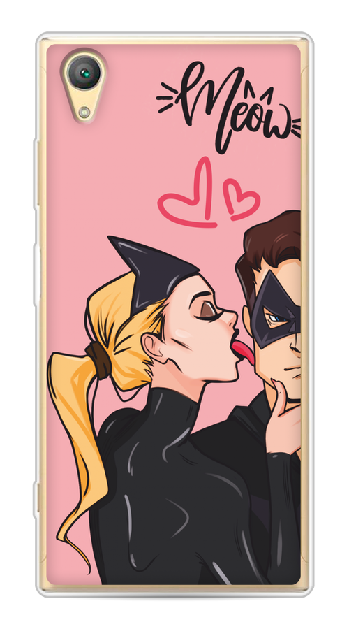 

Чехол Awog на Sony Xperia XA1 plus "Kiss of Cat Woman", Розовый;черный;бежевый, 53050-1