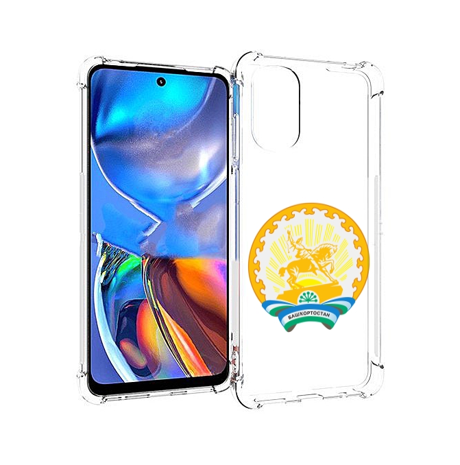 

Чехол MyPads герб-башкортостан-уфа для Motorola Moto E32, Прозрачный, Tocco