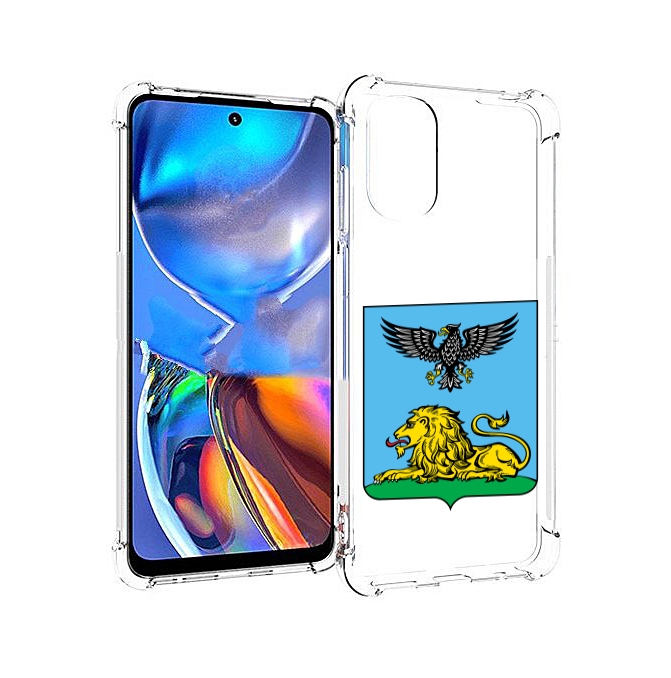 

Чехол MyPads герб-белгородскои-области для Motorola Moto E32, Прозрачный, Tocco