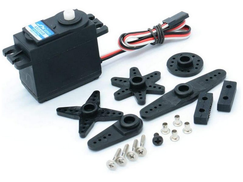 

Сервомашинка цифровая JX Servo PDI-4503HB, 45.5г/3.95/0.12/6V стандартная, PDI-4503HB