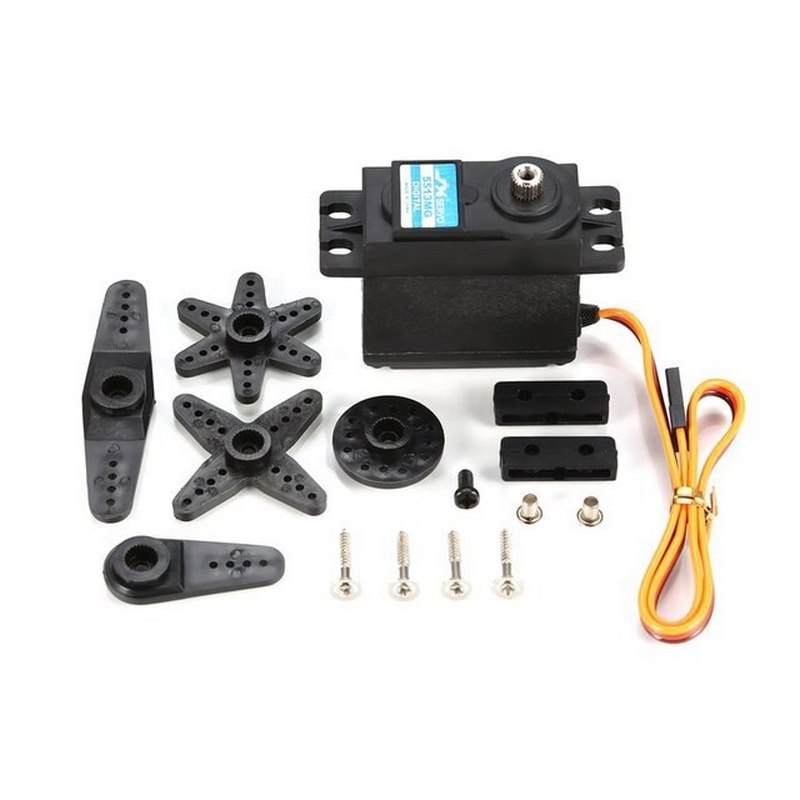 

Сервомашинка цифровая JX Servo PDI-5513MG, 55.6г/13.06/0.18/6V стандартная, PDI-5513MG