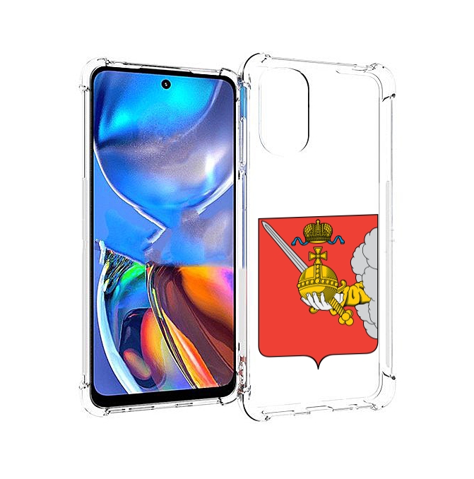 

Чехол MyPads герб-вологодскои-области для Motorola Moto E32, Прозрачный, Tocco