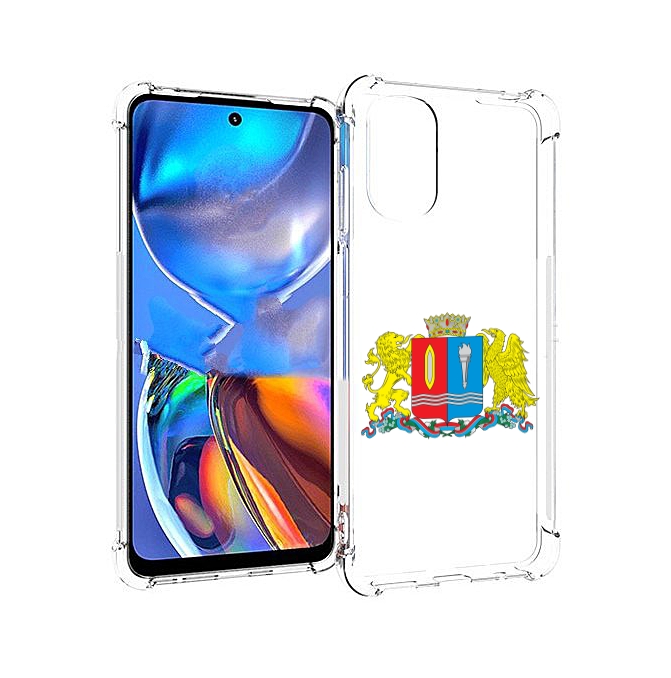 

Чехол MyPads герб-иваноскои-области для Motorola Moto E32, Прозрачный, Tocco