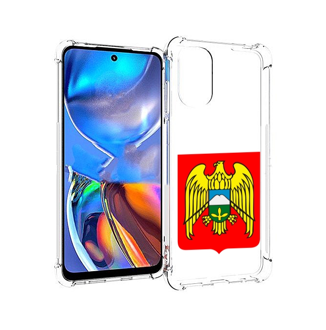 

Чехол MyPads герб-кабардино-балкария-нальчик для Motorola Moto E32, Прозрачный, Tocco
