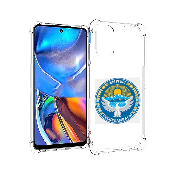 

Чехол MyPads герб-киргизия для Motorola Moto E32, Прозрачный, Tocco