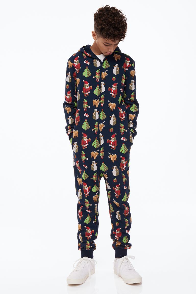 

Комбинезон детский H&M 1078601, темно-синий/разноцветный, 134 (доставка из-за рубежа), 1078601