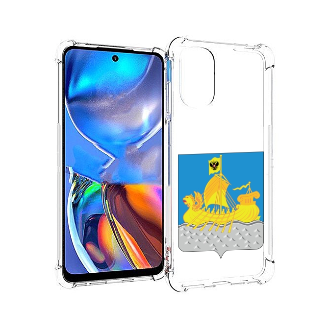 

Чехол MyPads герб-косромская-область для Motorola Moto E32, Прозрачный, Tocco