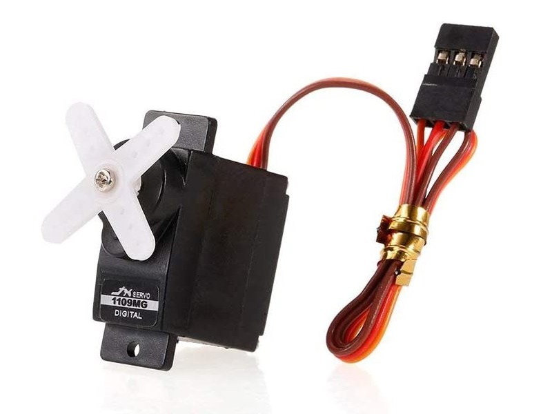 

Сервомашинка аналоговая JX Servo PS-1109MG, 10.0г/2.5/0.10/6V Micro, PS-1109MG