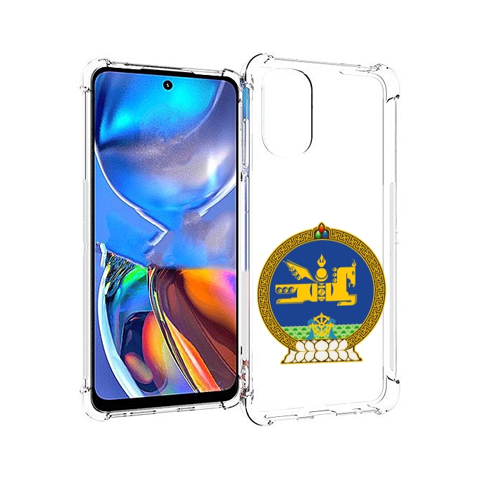 

Чехол MyPads герб-монголия для Motorola Moto E32, Прозрачный, Tocco