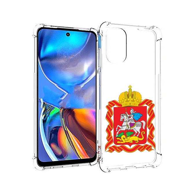 

Чехол MyPads герб-московская-область для Motorola Moto E32, Прозрачный, Tocco