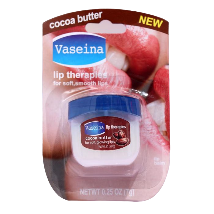 Вазелин косметический для губ с какао-маслом вазелин для губ vaseina масло какао 7 г 2 шт