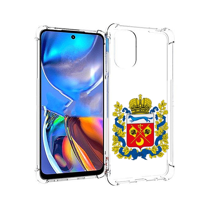 

Чехол MyPads герб-оренбургская-область для Motorola Moto E32, Прозрачный, Tocco