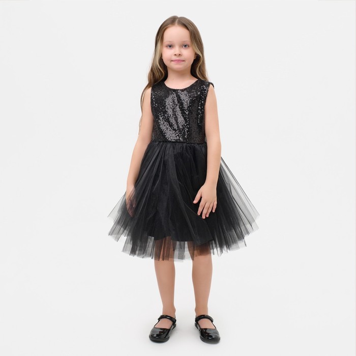 Платье детское KAFTAN П00000560, чёрный, 86
