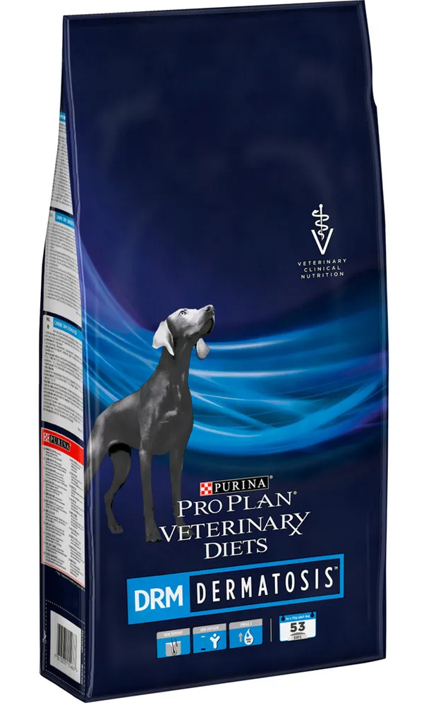 фото Сухой корм для щенков и собак purina pro plan veterinary diets drm dermatosis, 1,5кг