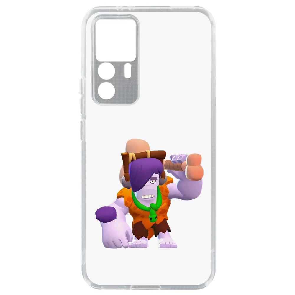 

Чехол-накладка Кейс Brawl Stars-Пещерный Фрэнк для Xiaomi 12T, Прозрачный