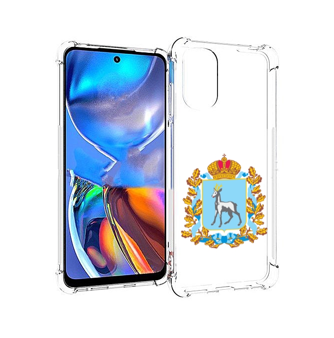 

Чехол MyPads герб-самарская-область для Motorola Moto E32, Прозрачный, Tocco