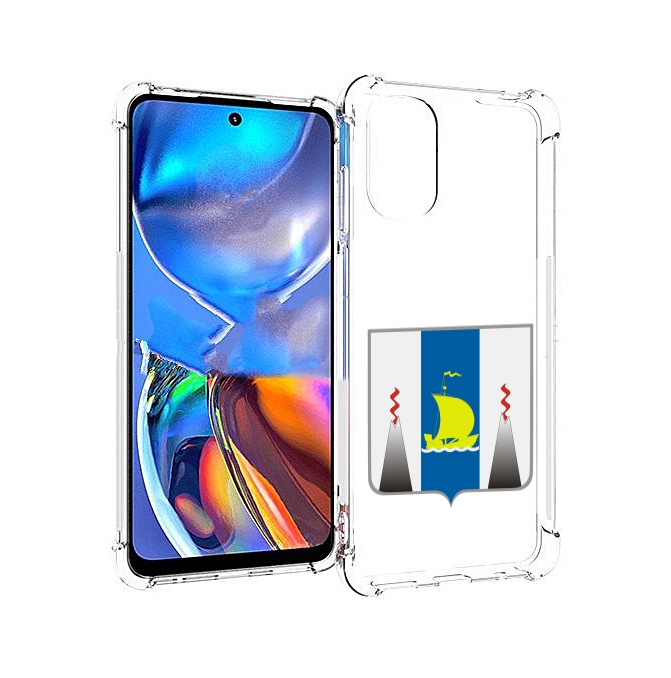 

Чехол MyPads герб-сахалиснкои-области для Motorola Moto E32, Прозрачный, Tocco