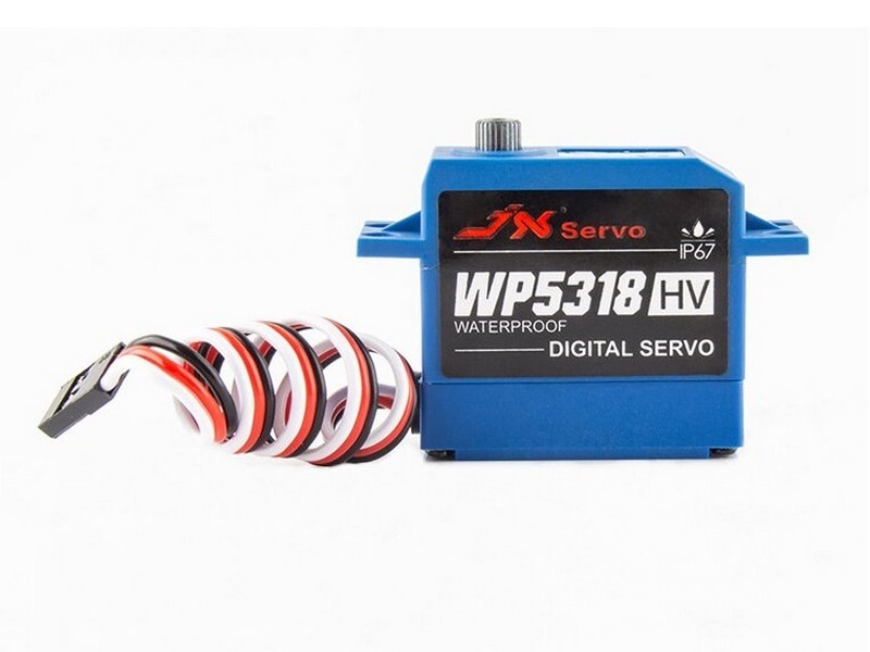 

Сервомашинка цифровая JX Servo WP-5318HV, 53г/18.5/0.09/8.4V влагозащищенная, WP-5318HV